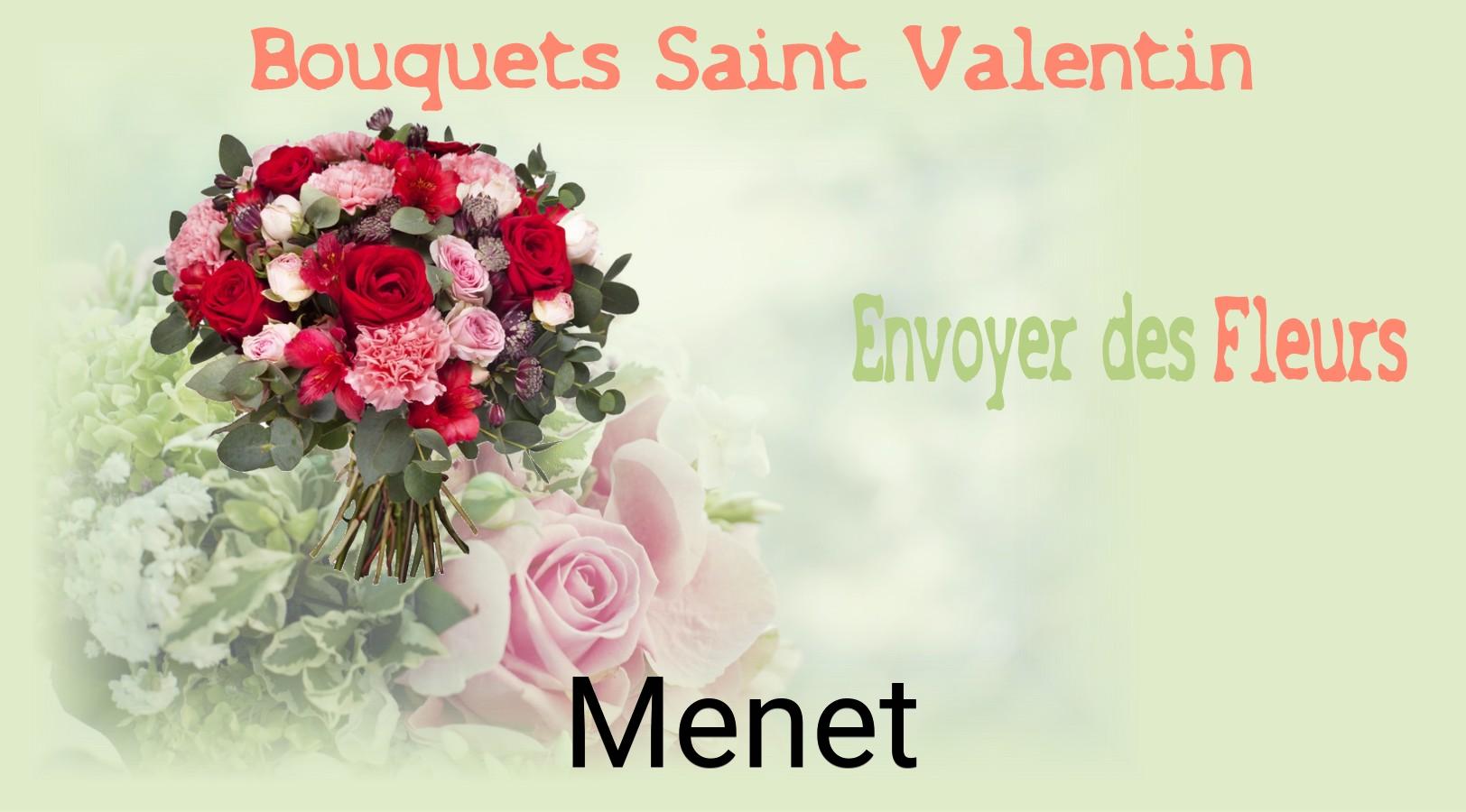 Roses de Saint-Valentin livrées à Menet